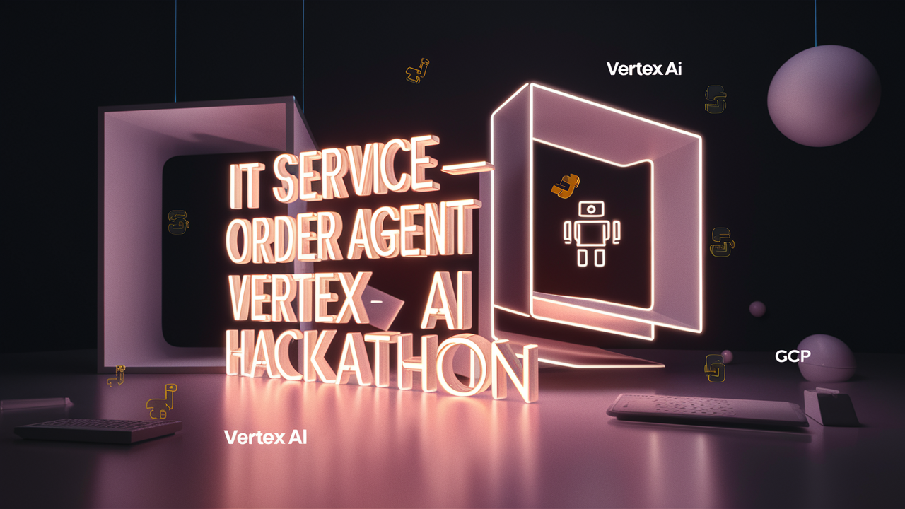 IT Service Order Agent - Vertex AI Hackathon